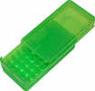 Side-Slide Ammo Box Pistol Multi-Caliber Handgun Clear Green Plastic 50Rd