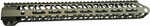 Timber Creek Outdoor Inc Me15HGFDE Enforcer Handguard AR-15 Flat Dark Earth Cerakote M-LOK Aluminum 15"