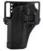 Blackhawk 410568BKL Serpa CQC Concealment Matte Polymer OWB Fits Glock 43 Left Hand