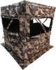 Bog-Pod Prevail Sitting Hub Blind Mossy Oak Terra 600D Polyester