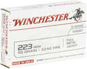 223 Rem 55 Grain Full Metal Jacket 20 Rounds Winchester Ammunition 223 Remington