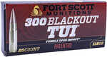 300 AAC Blackout 115 Grain Copper 20 Rounds Fort Scott Munitions Ammunition