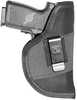 Crossfire The Grip Clip Laser Holster 03 Black Rubber Fabric/ 1680 Denier Ballistic Nylon IWB/P