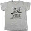 Henry Heart Ladies T-Shirt Dark Ash Large Short Sleeve