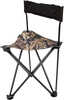 Ameristep Ams-AMEFT1013 Tripod Stool W/Back Swivel Mossy Oak Break-Up Country Heavy Duty Fabric/Steel