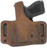 Versacarry Ins201hct Insurgent Deluxe Iwb/owb Brown Polymer Belt Clip Fits Springfield Hellcat Right Hand