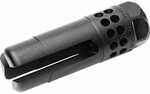 Surefire 4 Warcomp Sport Flash Hider 30 Cal (7.62mm Nato) 5/8"-24 tpi, Open Tine 3-Prong, Ported Black