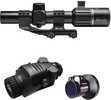 Burris 300674 BTC 35 V2 Rt6 Combo Thermal Clip On/Handheld/Mountable Matte Black 1-4X35mm, Multi Reticle, 400X300, 50Hz