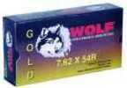 7.62X54mm Russian 180 Grain Soft Point 20 Rounds Wolf Ammunition