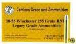 38-55 Win 255 Grain Lead 20 Rounds Jamison Ammunition Winchester