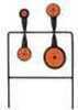 Birchwood Casey 46422 World of Targets Duplex Spinner 3.625"/2.25"/1.625" Black/Orange