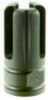 Advanced Armament 64740 Blackout Flash Hider Non-Silencer Mount 9mm Aerospace Alloy Standard