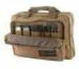 Drago Gear 12315TN Double Pistol Case 600D Polyester 12.5" x 9.5" x 4.5" Tan