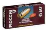 40 S&W 170 Grain Full Metal Jacket 50 Rounds Fiocchi Ammunition