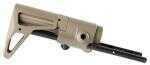 Maxim Defense 8523976105 AR15 CQB Stock with JP Gen 2 Silent Capture Spring Heavy Weight 7075 Aluminum FDE