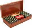 MTM Ammo Box 100 Round 22 Long Rifle Rimfire Competition Blue Sb-200-20