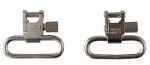 Uncle Mikes 1" Quick Detach Nickel Sling Swivels Md: 10022