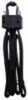 UZI Flex Foldable Double Rubber Cuff Restraint Black