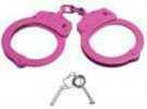 Uzi Accessories UZIHCCPINK Law Enforcement Chain Link Handcuff Pink