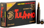 223 Rem 55 Grain FMJ 20 Rounds TULA Ammunition 223 Remington