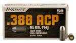 380 ACP 91 Grain Full Metal Jacket 50 Rounds Century Arms Ammunition
