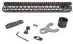 Bravo KMRA13556BK BCM AR-15 Alpha KeyMod Handguard Aluminum Black Hard Coat Anodized 13"