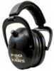 Pro Ears Gold II 25 Ear Muff Electronic W/Padded Base Black