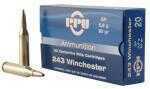 PPU Standard Rifle 243 Win 90 gr 3100 fps Soft Point (SP) Ammo 20 Round Box