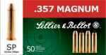 357 Mag 158 Grain Soft Point 50 Rounds Sellior & Bellot Ammunition 357 Magnum