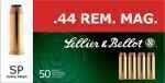 44 Rem Mag 240 Grain Soft Point 50 Rounds Sellior & Bellot Ammunition Magnum