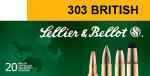 303 British 180 Grain Full Metal Jacket 20 Rounds Sellior & Bellot Ammunition