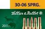 30-06 Springfield 180 Grain Full Metal Jacket 20 Rounds Sellior & Bellot Ammunition