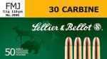 30 Carbine 110 Grain Full Metal Jacket 50 Rounds Sellior & Bellot Ammunition