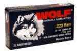 223 Rem 55 Grain Hollow Point 500 Rounds Wolf Ammunition 223 Remington