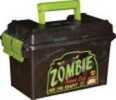 MTM AC50Z Zombie Ammo Can 50 Cal 7.4"x13.5"x8.5" Poly Blk/Grn