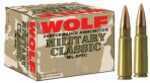 7.62X54mm Russian 174 Grain Full Metal Jacket 500 Rounds Wolf Ammunition