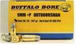 9mm Luger 147 Grain Lead 20 Rounds Buffalo Bore Ammunition