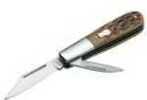 Boker 01bo493 Plus Knife 3.75" 440c Stainless Drop Point Bone