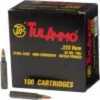 223 Rem 55 Grain Full Metal Jacket 100 Rounds TULA Ammunition 223 Remington