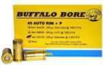 45 Auto Rimmed 225 Grain Lead 20 Rounds Buffalo Bore Ammunition