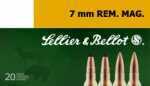 7mm Rem Mag 173 Grain Soft Point 20 Rounds Sellior & Bellot Ammunition 7mm Remington Magnum