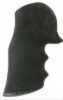 Hogue 58000 Monogrip with Finger Grooves Grip Dan Wesson 44/357 Rubber Black