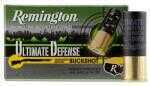 12 Gauge 2-3/4" Lead 00 Buck  8 Pellet 5 Rounds Remington Shotgun Ammunition