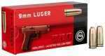 9mm Luger 115 Grain Full Metal Jacket 50 Rounds Geco Ammunition