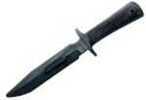 Cold Steel Cs-92R14R1 Military Classic Rubber Trainer 11.50" Fixed Plain Black Santoprene