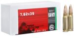 7.62X39mm 124 Grain FMJ 20 Rounds Geco Ammunition