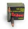 7.62X39mm 154 Grain Soft Point 20 Rounds TULA Ammunition