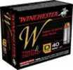 40 S&W 180 Grain Hollow Point 20 Rounds Winchester Ammunition