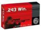 243 Win 105 Grain Soft Point 20 Rounds RUAG Ammunition 243 Winchester