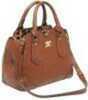 Bulldog BDP024 Satchel Style Purse Shoulder Universal Handgun Leather Chestnut